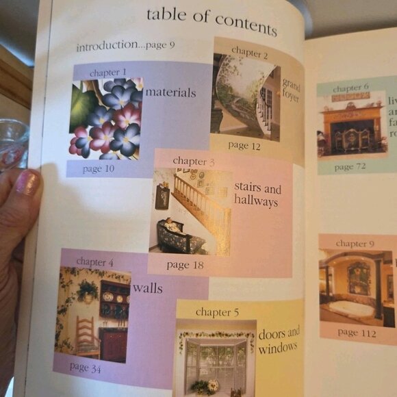 Decorative Murals with Donna Dewberry One Stroke Painting Paperback Book for DIY - Picture 13 of 14